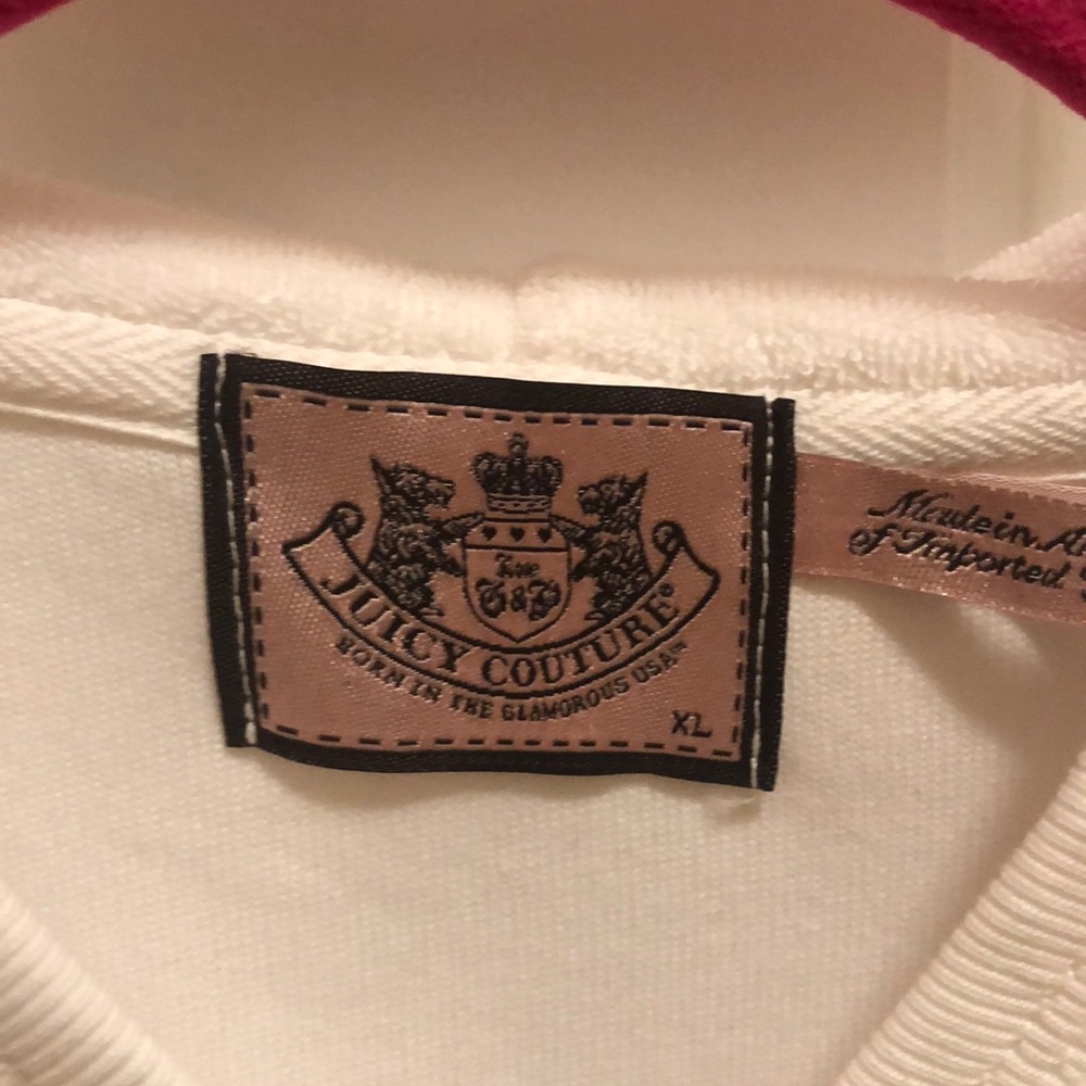 NWOT Juicy Couture French Terry Hoodie - Picture 2 of 8